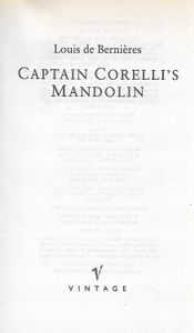 Captain Corelli's Mandolin