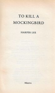 To Kill a Mockingbird