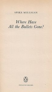 Where Have All the Bullets Gone?