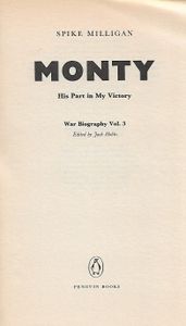 Monty: His Part In My Victory