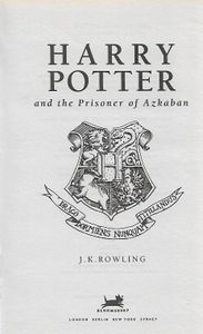 Harry Potter and the Prisoner of Azkaban