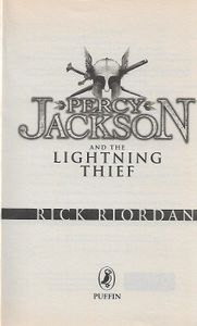Percy Jackson and the Lightning Thief