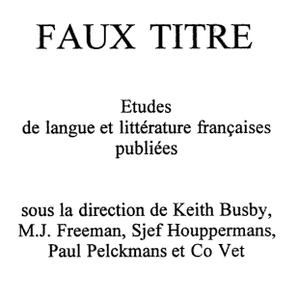 Faux Titre