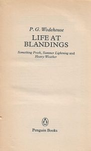 Life At Blandings