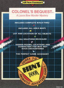 Colonel's Bequest: A Laura Bow Mystery Hint Book