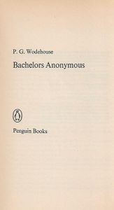 Bachelors Anonymous
