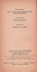 El Planeta De Las Posibilidades Imposibles
