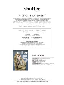Shutter Magazine 058 (July 2017)