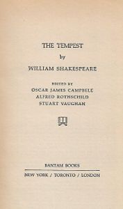 The Tempest