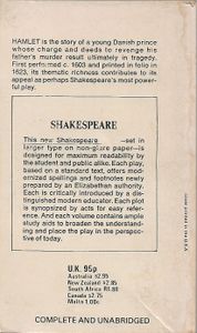The Tragedy Of Hamlet, Prince Of Denmark