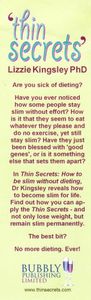 Thin Secrets: How to be Slim without Dieting