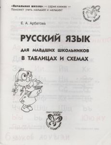 Русский Язык Для Младших Школьников В Таблицах И Схемах