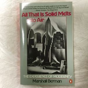All That Is Solid Melts Into Air