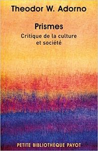 Prismes: critique de la culture et société