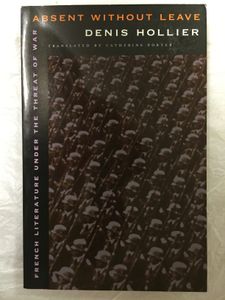 Absent Without Leave: French Literature Under the Threat of War