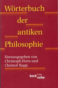 Wörterbuch der antiken Philosophie
