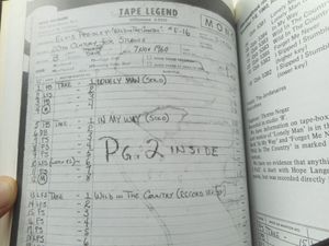 Elvis Recording Sessions