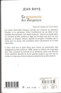 La prisonnière des Sargasses