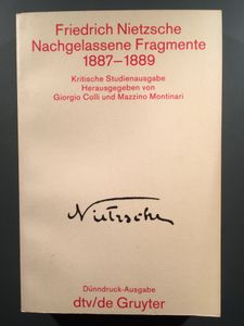Nachgelassene Fragmente 1888-1889