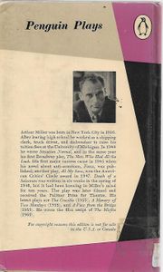 A View From The Bridge / All My Sons