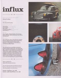 influx - Cars ● Bikes ● People ● Culture