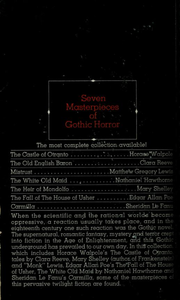 Seven Masterpieces of Gothic Horror