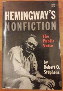 Hemingway’s Nonfiction: The Public Voice