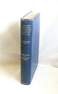 A Short History of International Affairs 1920 to 1939