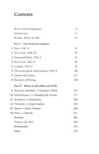 Modern Music (The Avant Garde Since 1945)