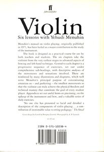 Violin: Six Lessons with Yehudi Menuhin
