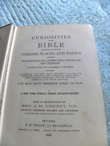 Curiosities of the Bible