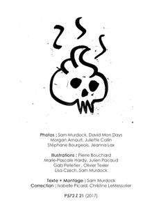 P572 Été Summer 2017 Fanzine