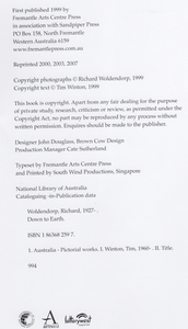 Down to Earth: Australian Landscapes