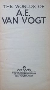 The Worlds Of A.E. Van Vogt