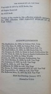 The Worlds Of A.E. Van Vogt