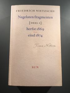 Nagelaten Fragmenten (Deel 1) Herfst 1869 - Eind 1874