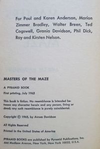 Masters of the Maze