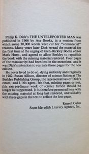 The Unteleported Man