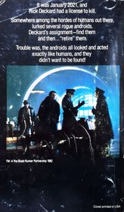 Blade Runner (Do Androids Dream of Electric Sheep)