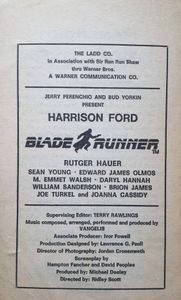 Blade Runner (Do Androids Dream of Electric Sheep)