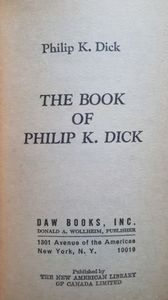 The Book of Philip K. Dick