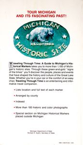Traveling Through Time (A Guide to Michigan’s Historical Markers)