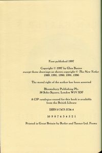 Glen Baxter's Gourmet Guide