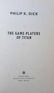 The Game-Players of Titan