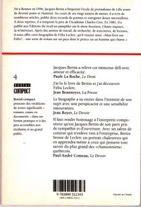 Félix Leclerc Le Roi Heureux Biographie