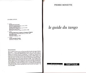 Le Guide Du Tango