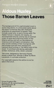 Those Barren Leaves