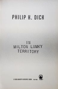 In Milton Lumky Territory