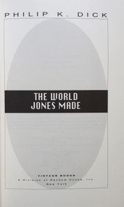 The World Jones Made