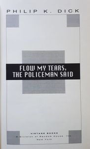 Flow My Tears, the Policeman Said